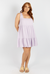 CAPRISE MINI DRESS - LILAC