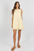 CATARINA MINI DRESS - LEMON