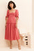 WREN MIDI DRESS - PINK