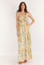 YELENA MIDI DRESS - WILDFLOWER PRINT