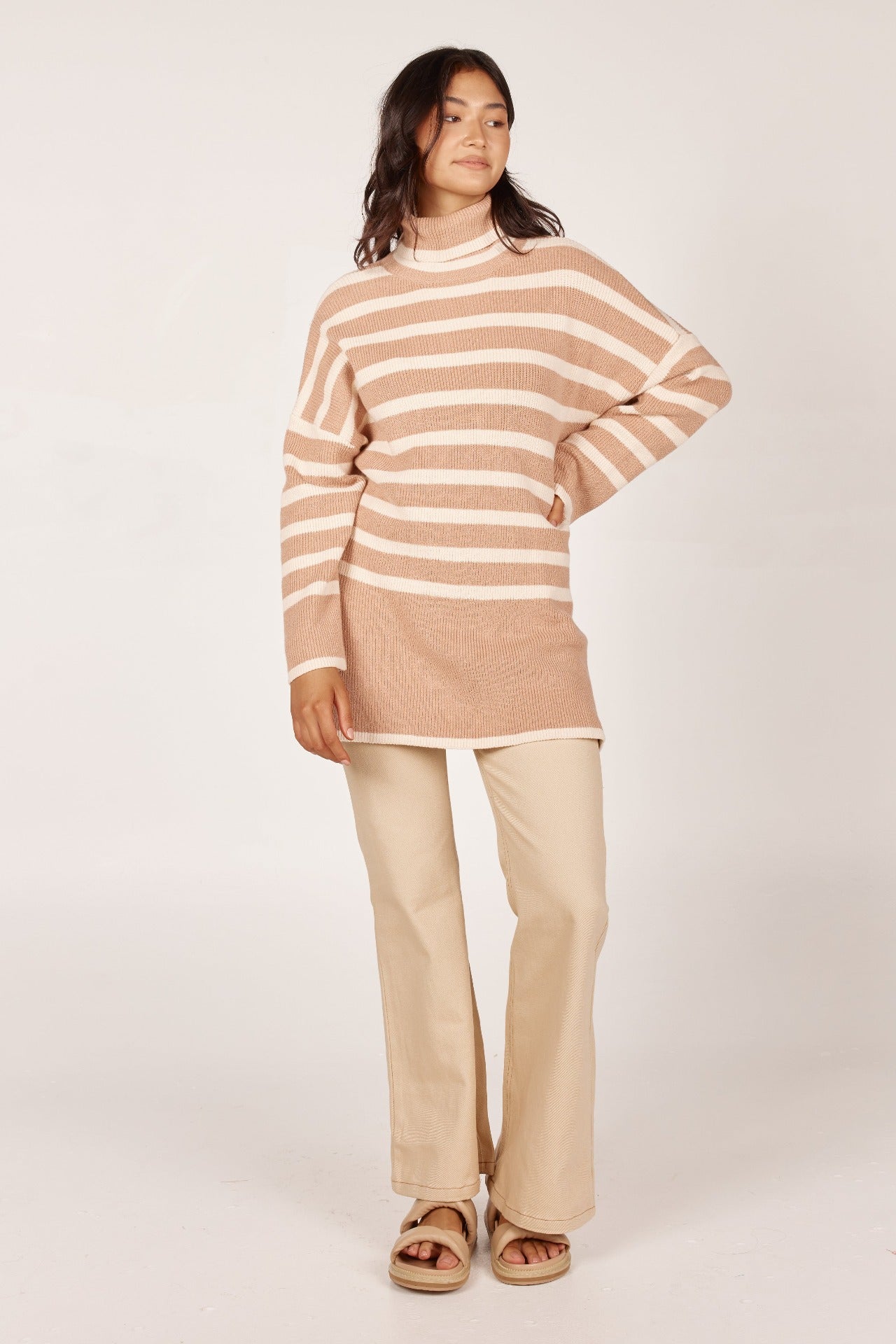 SONNET KNIT - BEIGE & CREAM