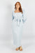 IDALIA MIDI DRESS - BLUE