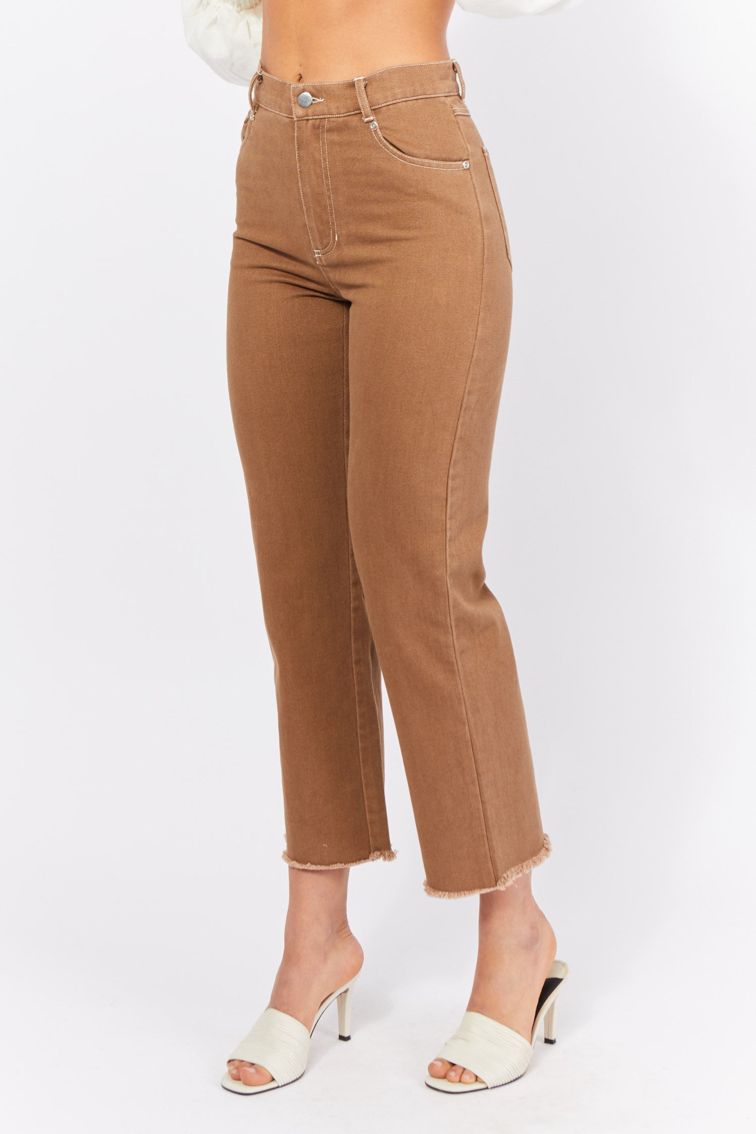 NADIA JEANS - BROWN
