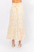 FINLEY MAXI SKIRT - ORANGE WAVE