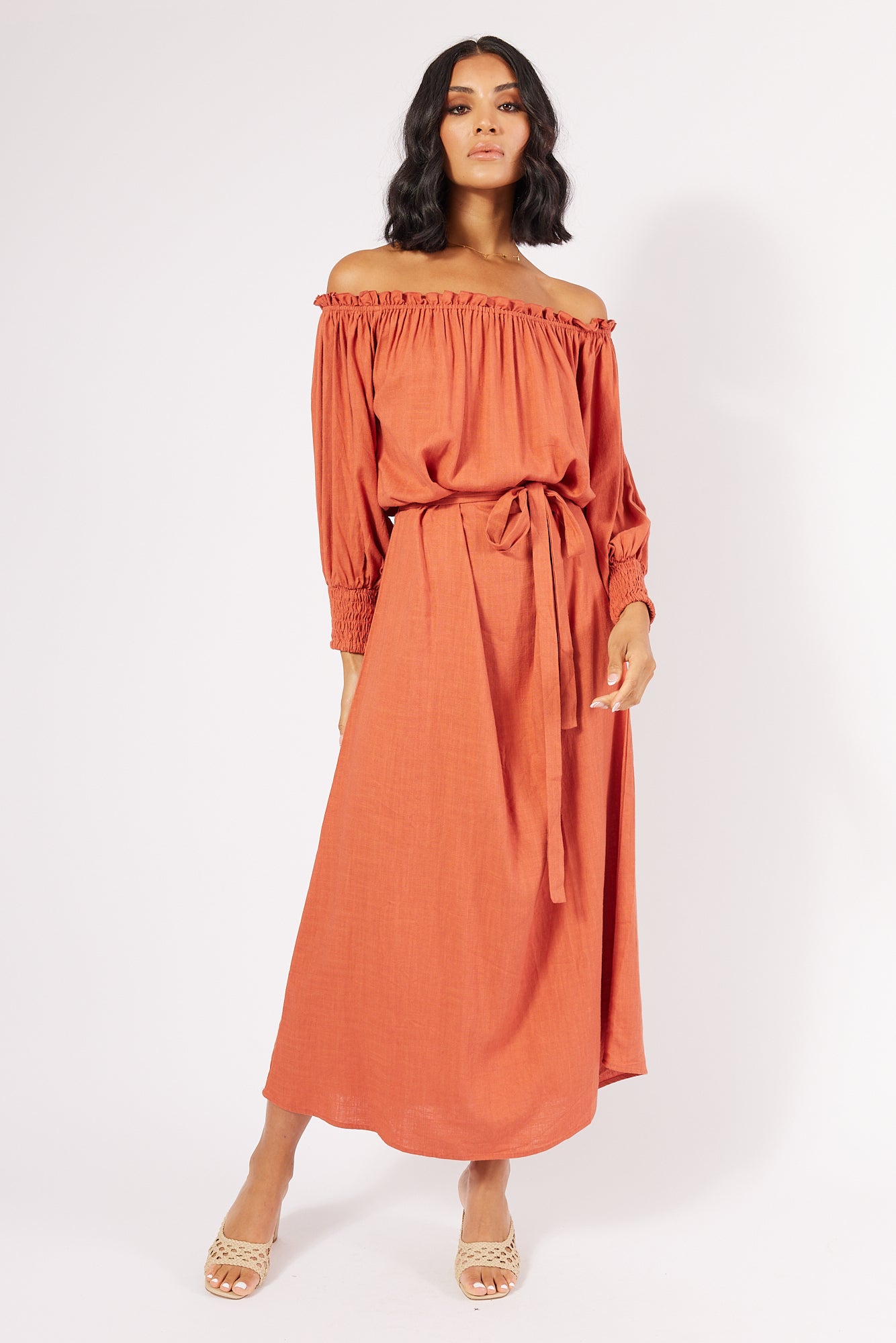AUGUST MAXI DRESS - SANGRIA