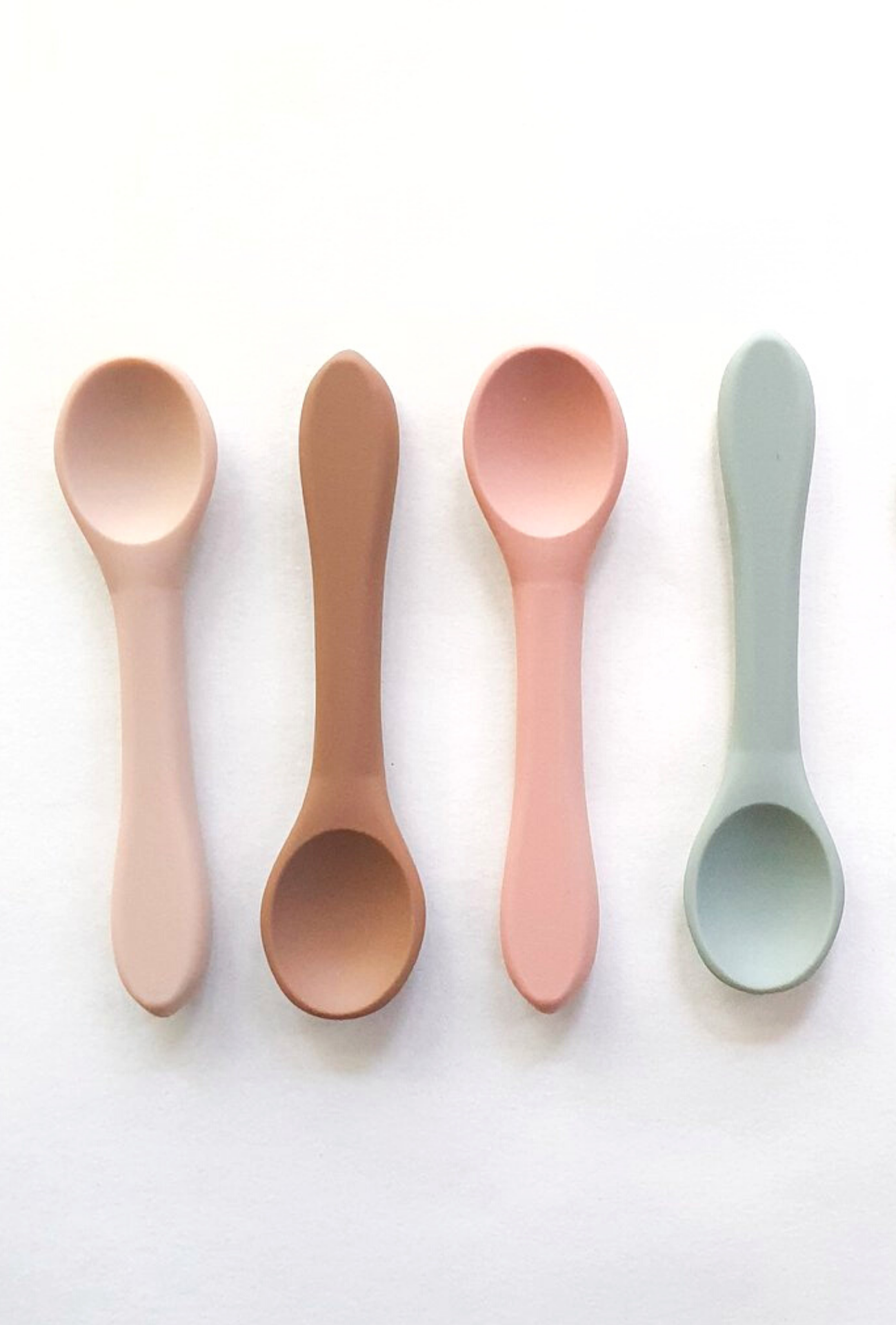 SILICONE FORK SET // CLAY