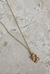 FRANKIE RECTANGLE NECKLACE - GOLD