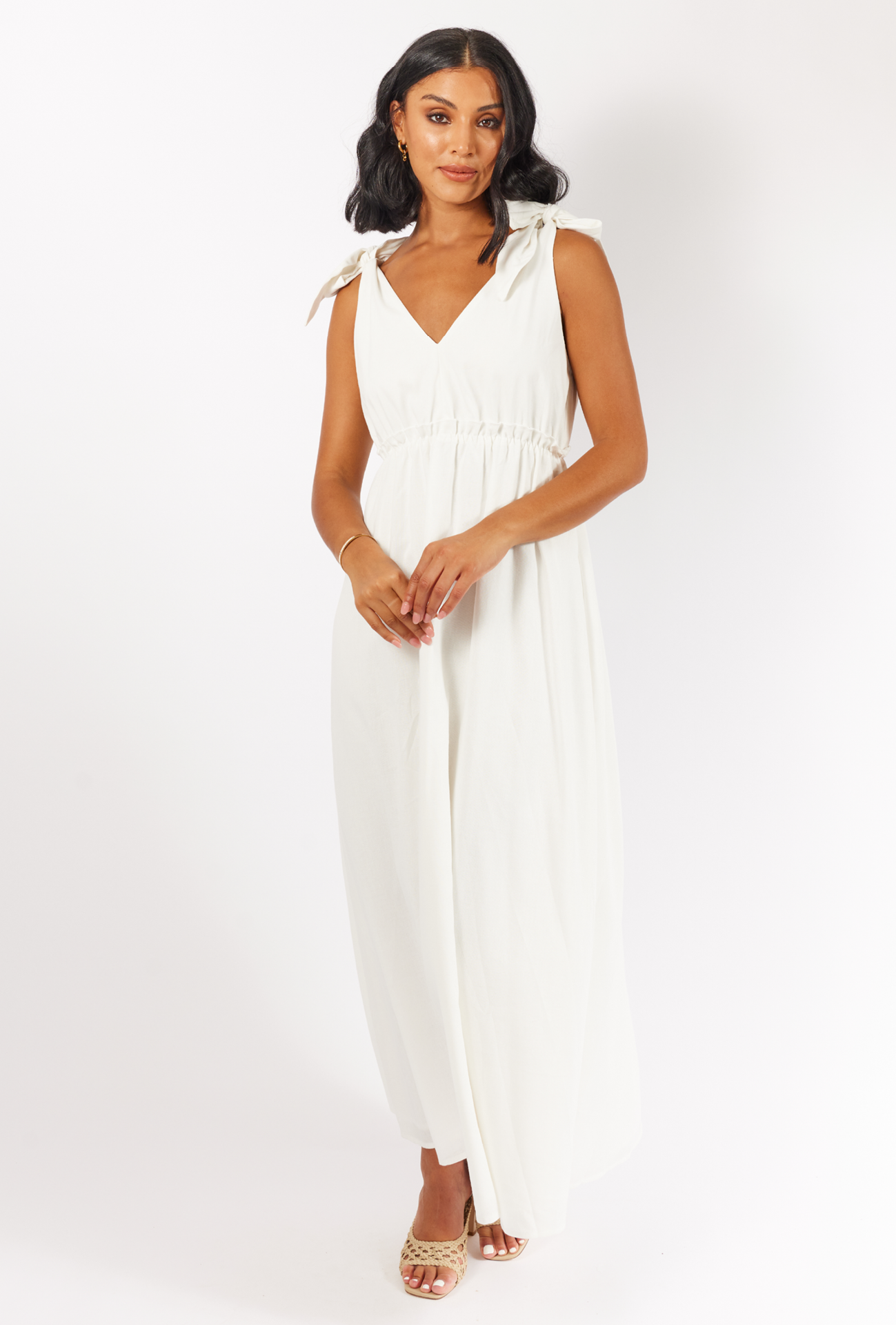 PROMISE MAXI DRESS - WHITE