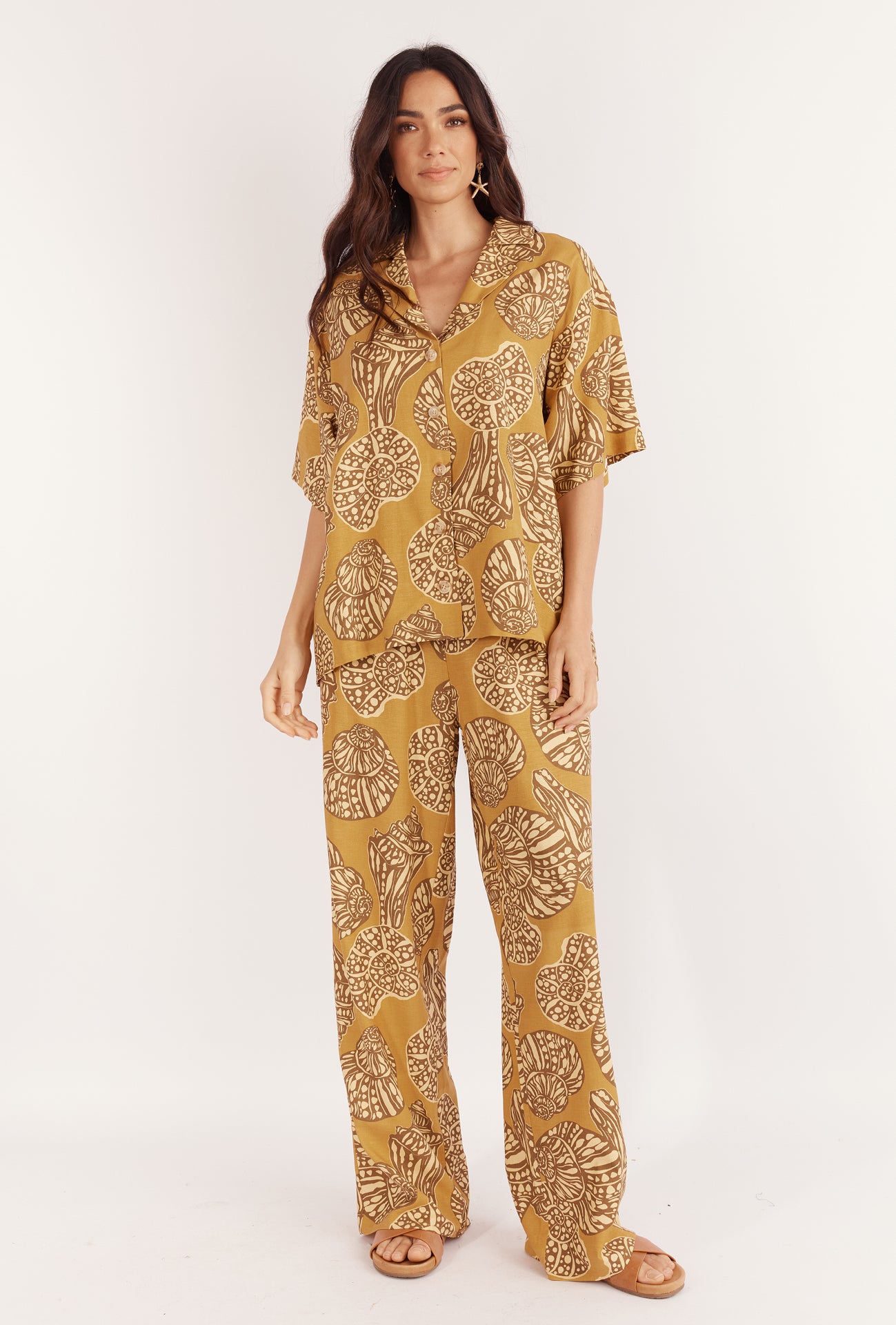 MONET PANTS - SEACHANGE PRINT