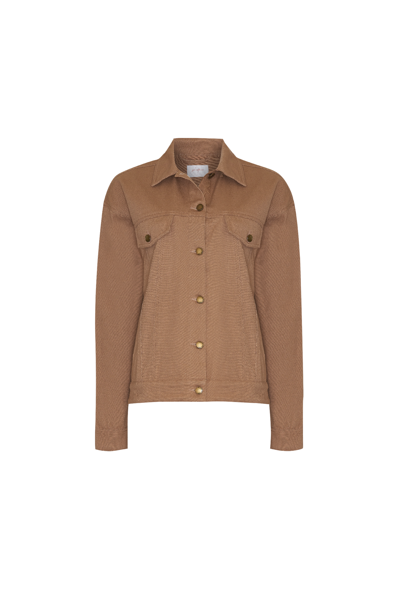 CORA JACKET - MOCHA DENIM