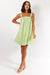 BRONTE MINI DRESS - APPLE GREEN