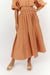 EMBER MAXI SKIRT-SPICE