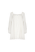 OLIVIA MINI DRESS - WHITE SPOT