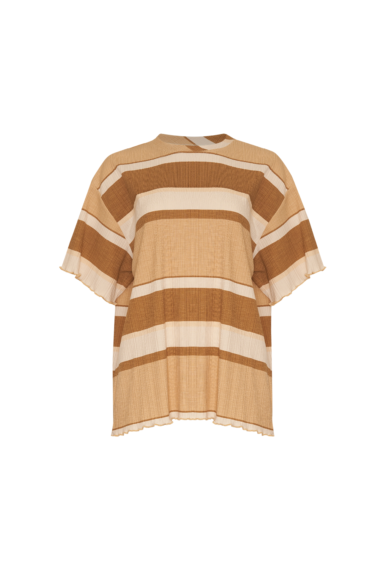 CANDACE TEE - STRIPE PRINT