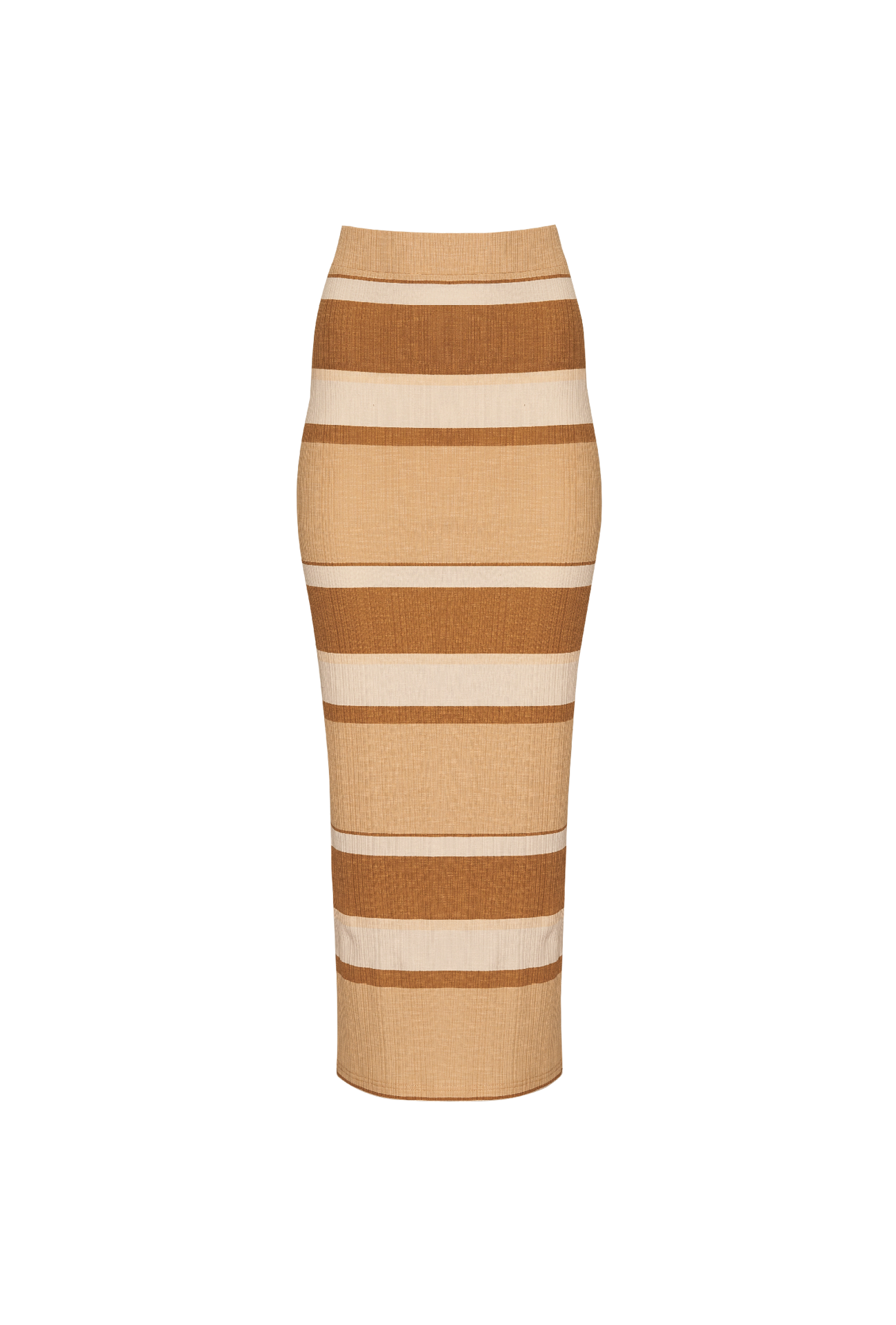 ALINA MIDI SKIRT  - STRIPE PRINT